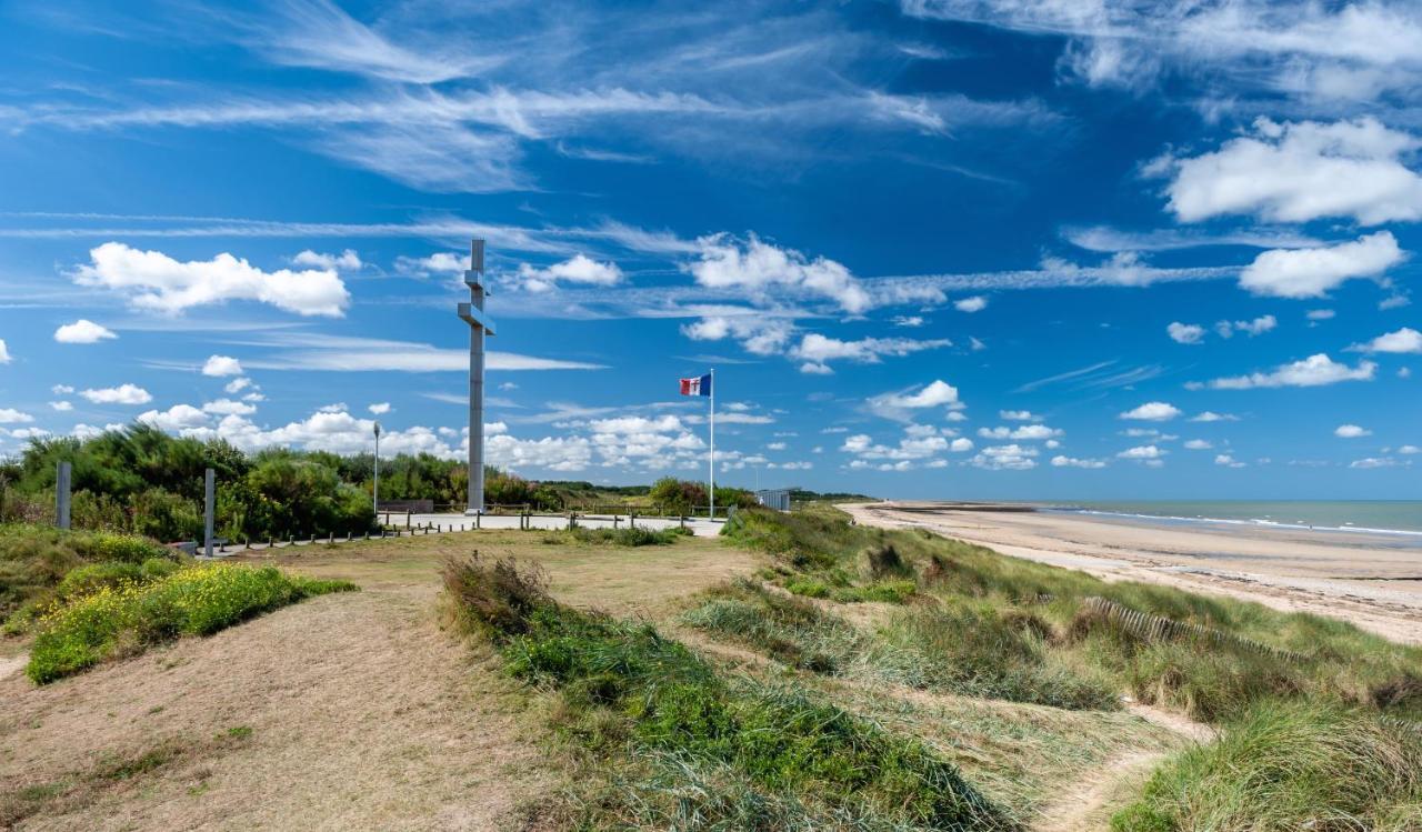 Jardin - à 50m de la plage - Wifi - Parking Courseulles-sur-Mer Esterno foto